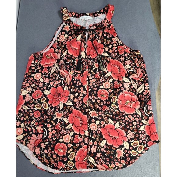 Rose & Olive Tops - ROSE + OLIVE Women's SZ LG Floral Tank Top Blouse